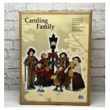 Caroling family in the box
