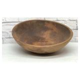 Large antique dough bowl 16