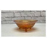 Carnival glass Imperial bowl