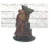Cast Iron Santa Doorstop 10