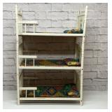 Triple doll bunkbeds