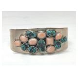 JAY KING DESERT ROSE STERLING CUFF BRACELET