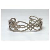 Sterling silver Celtic Cuff Bracelet