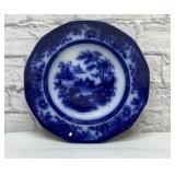 Joseph Heath, England, flow blue bowl