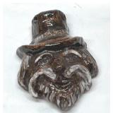 M WATTS POTTERY MAN FACE MINIATURE