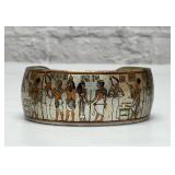 REED & BARTON DAMASCENE CUFF BRACELET