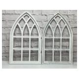 Decorative church window style accent pieces