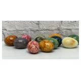 Assorted Italian marble eggs
