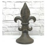 Lg Fleur de Lis doorstop 14