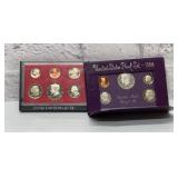 United States proof sets 1981, 1984