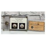 1986 USA proof Ellis Island & lucky wedding coin