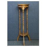 Turned legs tall plant stand 40