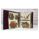 Lg binder full Victorian, cut outs