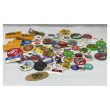 VTG assorted pinbacks, buttons, GGO, RJR