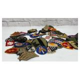 Assorted military patches