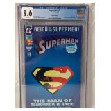 DC reign of the Superman Superman #78 CGC 9.6