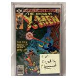 Marvel, the uncanny X-Men #128 autographed