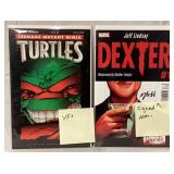 TMNT & signed Dexter cmic