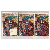 3 marvel, web of Spider-Man #101