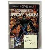 Marvel Civil War II invincible Iron Man #9 RiRi
