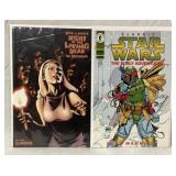 Star Wars and night of the living dead Comics