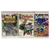 3 Assorted Marvel Comics