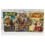 3 assorted vintage comic books