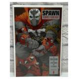 Image comics, spawn trumpets on a dark night