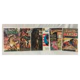 6 assorted vintage comic books