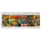 6 Raw Vintage Marvel Comicbooks