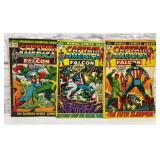 Marvel, Captain America and falcon #146, 147, 148