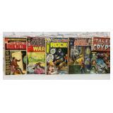 5 vintage assorted comic books