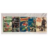 5 assorted $.10 comic books