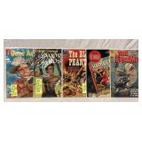 5 assorted vintage comic books