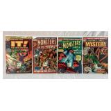 4 marvel, monster comics