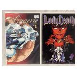 Lingerie #1 and Lady Death