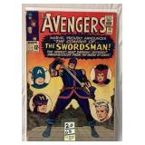 Marvel comics, the avengers #19