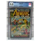 Marvel Comics, the avengers #101 CGC 5.5