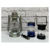 Battery operated lanterns, flashlight