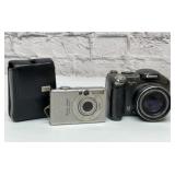 2 digital cameras Canon power shot