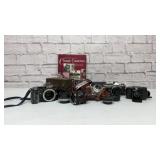 Vintage cameras and lenses
