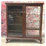 Antique curio cabinet
