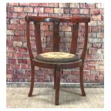 Antique Edwardian mahogany tub chair