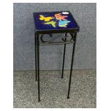 Enamel topped butterfly plant stand 20ï¿½ï¿½