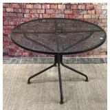 41" Metal Outdoor Table