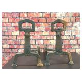 Antique Mission Andirons