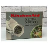 KitchenAid slicer and shredder attachment