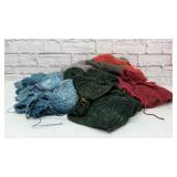 Yarn and knitting projects