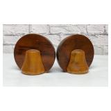 RARE MYRTYLWOOD BOOKENDS