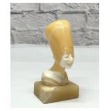 Queen Nefertiti crystal bust. 4ï¿½ï¿½
